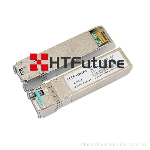 10G 1270/1330 80km BIDI SFP+ Transceive